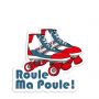 Autocollant sticker Transports urbains Roule ma poule !