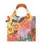 Sac shopping pliable avec pochette zip 50cm Pomme Chan Thaï Floral Bag