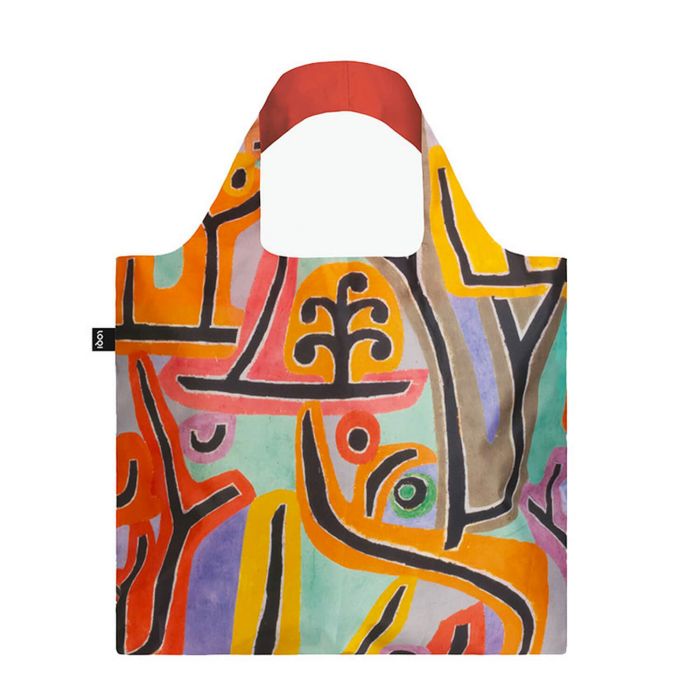 Sac shopping pliable avec pochette zip 50cm Paul Klee Park near Lu Bag