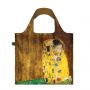 Sac shopping pliable avec pochette zip 50cm Gustave Klimt The Kiss Bag