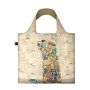 Sac shopping pliable avec pochette zip 50cm Gustave Klimt The Fulfilment Bag