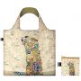 Sac shopping pliable avec pochette zip 50cm Gustave Klimt The Fulfilment Bag