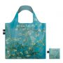 Sac shopping pliable avec pochette zip 50cm Vincent van Gogh Almond Blossom Bag