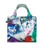 Sac shopping pliable avec pochette zip 50cm Marc Chagall I and the Village Bag