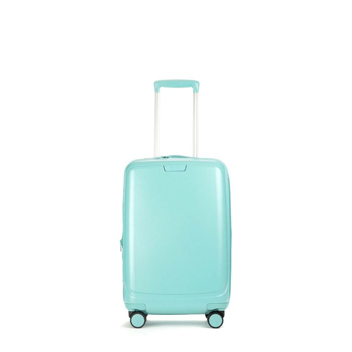 Valise cabine rigide Pure bright Extensible 55 cm Bleu turquoise