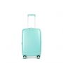 Valise cabine rigide Pure bright Extensible 55 cm Bleu turquoise