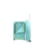 Valise cabine rigide Pure bright Extensible 55 cm Bleu turquoise