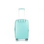 Valise cabine rigide Pure bright Extensible 55 cm Bleu turquoise