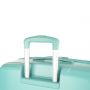 Valise cabine rigide Pure bright Extensible 55 cm Bleu turquoise