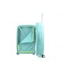 Valise rigide Pure bright Extensible 65 cm Bleu turquoise