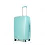 Valise rigide Pure bright Extensible 65 cm Bleu turquoise