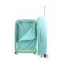 Valise rigide Pure bright Extensible 75 cm Bleu turquoise