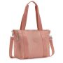 Sac shopping Asseni S 40 cm Warm rose