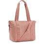 Sac shopping Asseni S 40 cm Warm rose