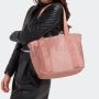 Sac shopping Asseni S 40 cm Warm rose