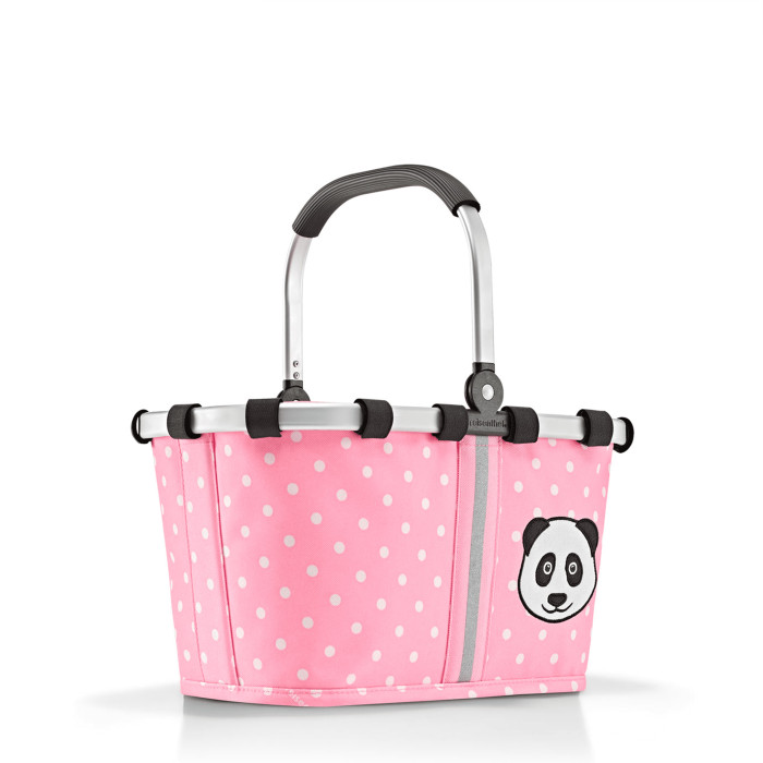 Panier à provisions Isotherme Carrybag XS kids 33 cm Panda Dots Pink