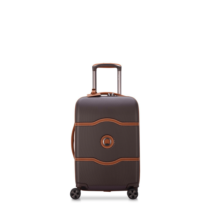 Valise cabine rigide Châtelet air 2.0 Port USB 55 cm Chocolat