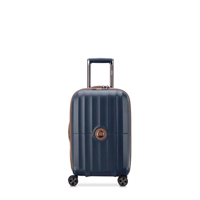 Valise cabine rigide St-Tropez Extensible 55 cm Bleu marine