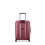 Valise cabine rigide Securitime Zip Slim port USB 55 cm Rouge