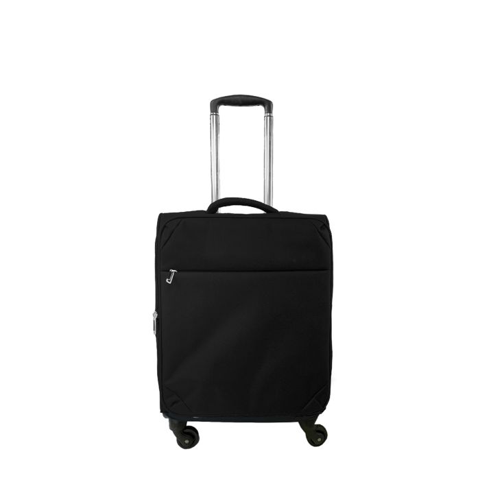 Valise cabine souple Origami Extensible 54 cm Black