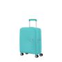 Valise cabine rigide extensible Soundbox 55 cm Pool blue