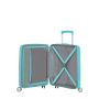 Valise cabine rigide extensible Soundbox 55 cm Pool blue