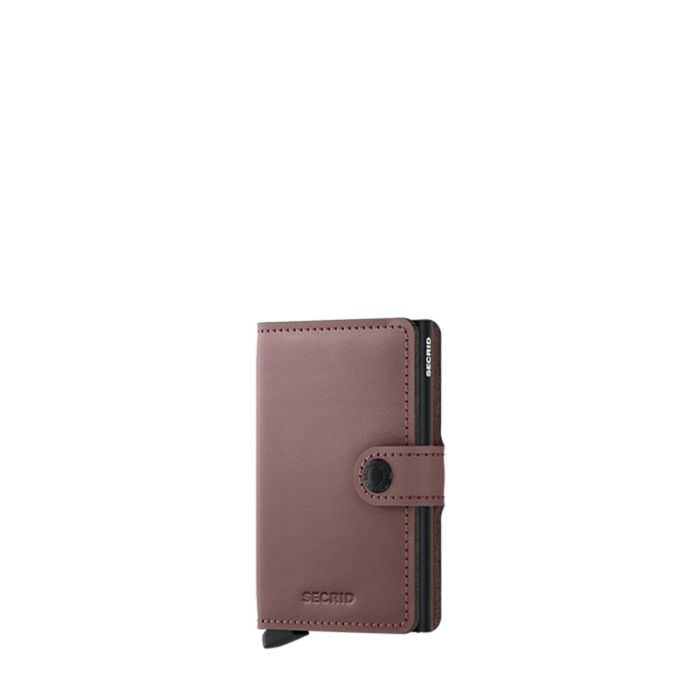 Porte-cartes Miniwallet Matte anti-RFID 10.2 cm Rose