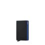 Porte-cartes Slimwallet Matte anti-RFID 10.2 cm Black and Blue