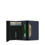 Porte-cartes Slimwallet Matte anti-RFID 10.2 cm Night blue