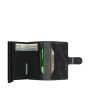 Porte-cartes Miniwallet Vintage anti-RFID 10.2 cm Grey-black