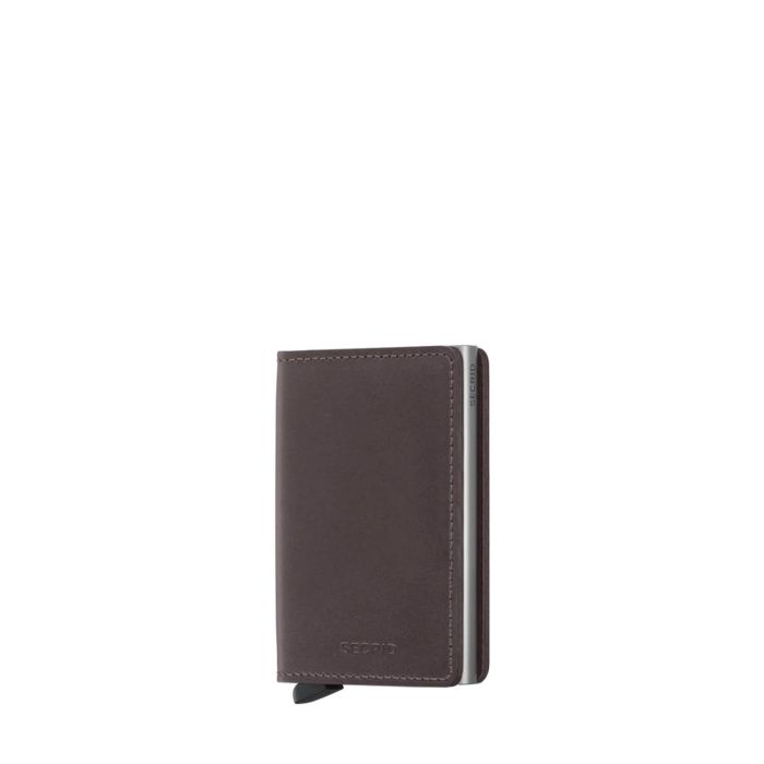 Porte-cartes Slimwallet Original anti-RFID 10.2 cm Dark brown