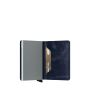 Porte-cartes Slimwallet Vintage anti-RFID 10.2 cm Blue