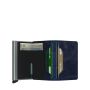 Porte-cartes Slimwallet Vintage anti-RFID 10.2 cm Blue