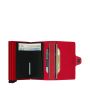 Porte-cartes Twinwallet Original anti-RFID 10.2 cm Red/red