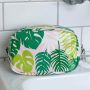 Trousse de maquillage 16 cm Tropical palm