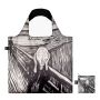 Sac shopping pliable avec pochette zip 50cm Le Cri, 1895 de Edvard Munch