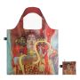 Sac shopping pliable avec pochette zip 50cm Hygieia de Gustav Klimt