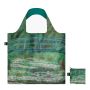 Sac shopping pliable avec pochette zip 50cm Le pont Japonais de Claude Monet