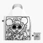 Sac shopping pliable avec pochette zip 50cm Andy Mouse de Keith Haring