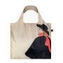 Sac shopping pliable avec pochette zip 50cm Jane Avril & Aristide de Henri de Toulouse-Lautrec