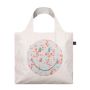 Sac shopping pliable avec pochette zip 50cm Tyvek Blossom Smiley