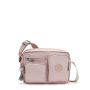 Sac bandoulière Albena 22,5 cm Pink Flow Emb