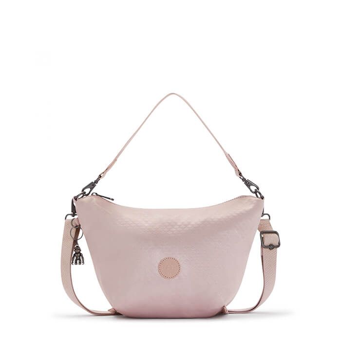 Sac épaule Malika 31,5 cm Pink Flow Emb