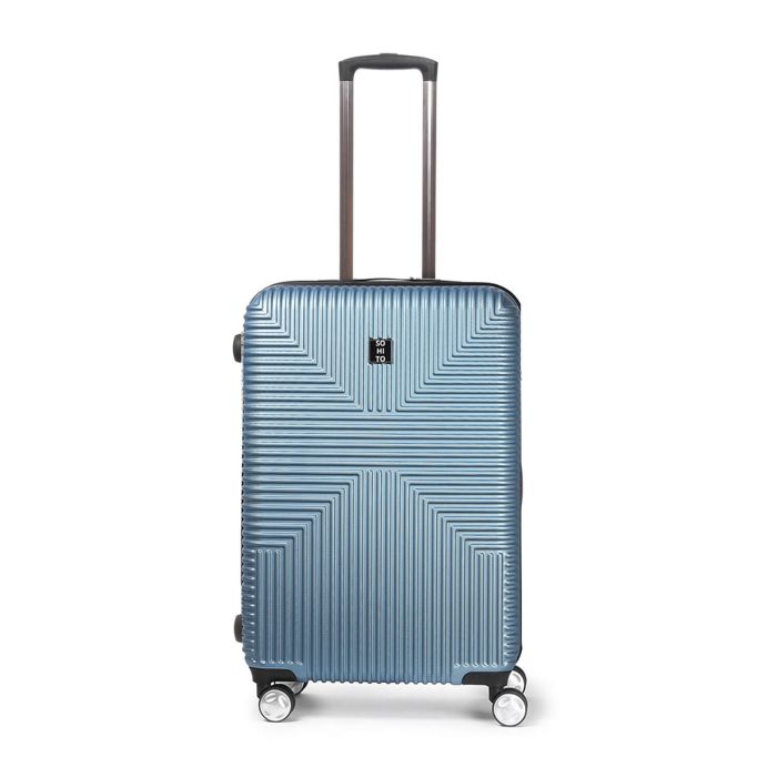 Valise rigide Takai 67 cm Bleu gold