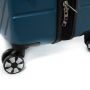 Valise cabine rigide 2123 Extensible 56 cm Bleu