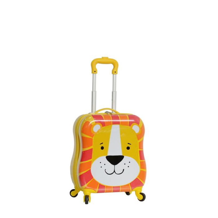 Valise cabine rigide Kid Lion 48 cm Jaune