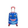 Valise cabine rigide Kid Shark 48 cm Bleu