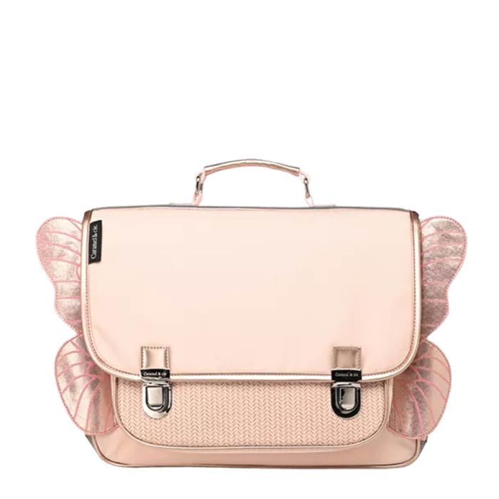 Cartable Ailé Joyeuse Fée 38 cm Rose