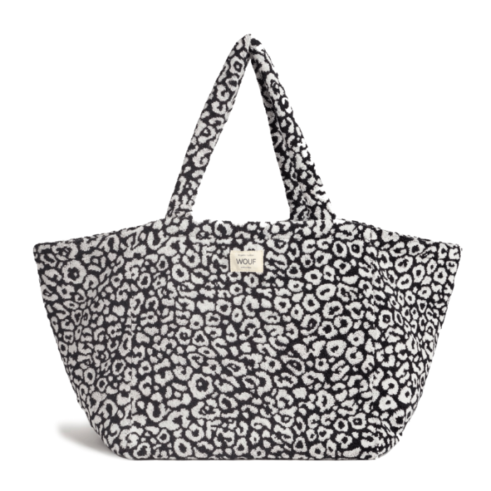 Sac shopping fourre-tout tissu éponge 35 cm Coco