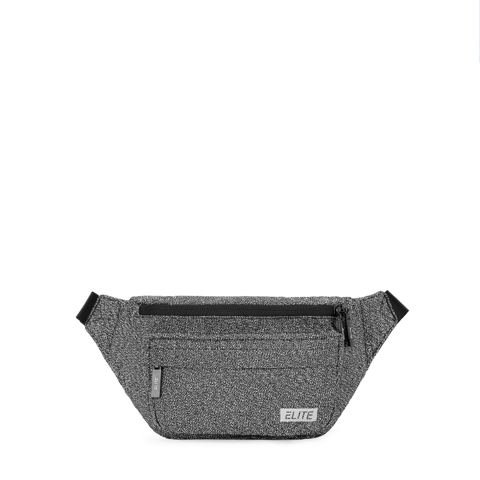 Sac banane RFID 22,5 cm Gris